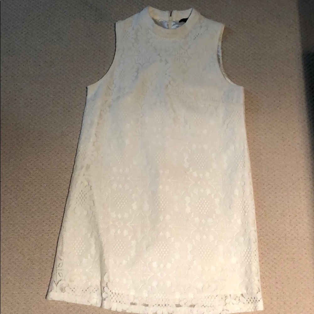 Forever 21 white/cream lace dress